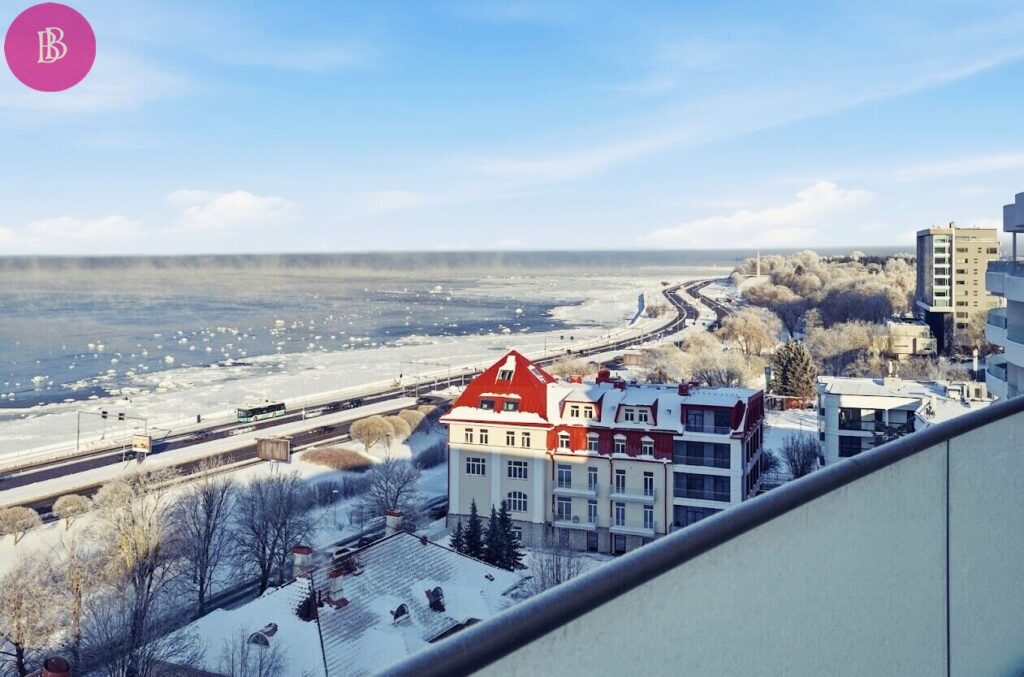 View from balcony to Pirita